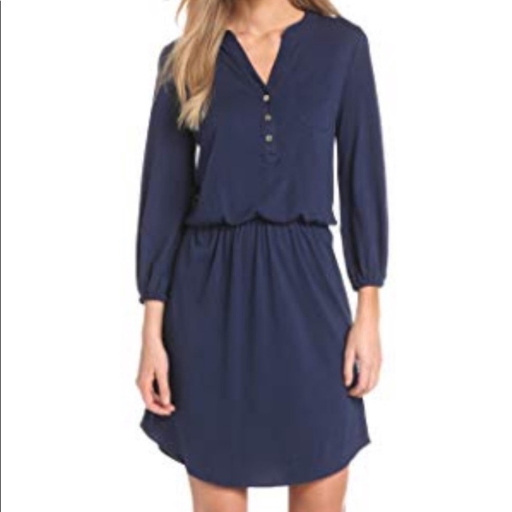 Lilly Pulitzer Becket Dress in Navy Medium